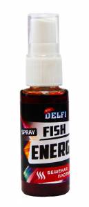 Ароматизатор летний DELFI FISH ENERGY Spray (аромат бешеная плотва, 30 мл)