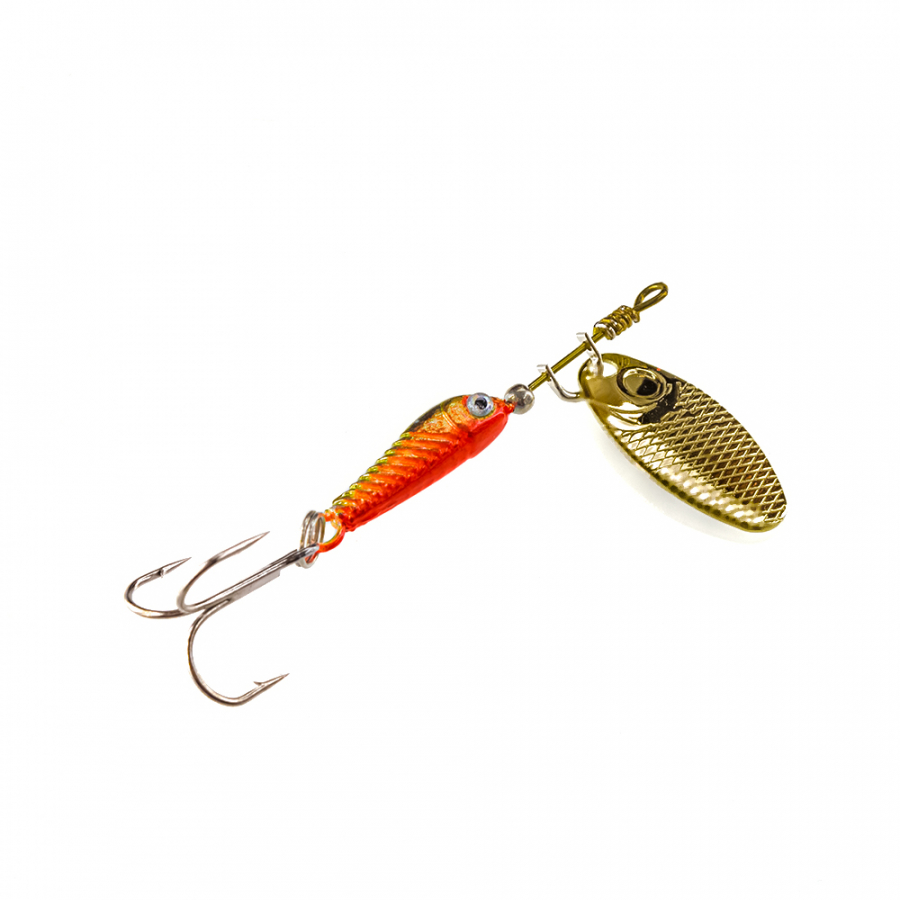 Блесна вращающаяся TAKEDO Tornado (9 г, цв. X004, Mustad, 1 шт )