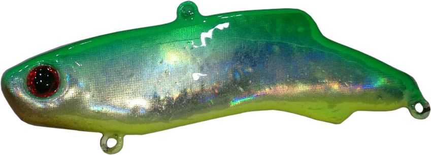 Виб SAMURAI WINTER VIBE SHINE HOLOGRAM (52 г, 72 мм, тройник со стразом, цвет №09, 1 шт)