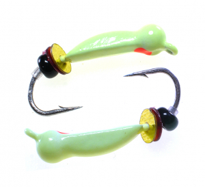 Мормышка вольф. нимфа TAKEDO Wolf Pro Mitsubashi ( d 4,5 мм, 1,2гр, крючок №10, цвет X6, 5 шт)