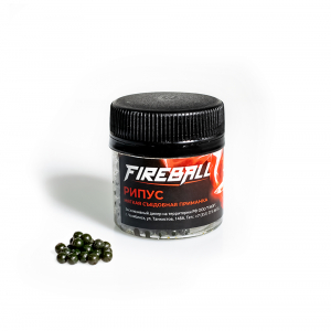 Приманка съедобная Takedo Fireball Рипус цвет маш. масло креветка 4 мм 70 шт