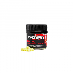 Приманка съедобная Takedo Fireball Рипус цвет фосф. креветка 4 мм 70шт