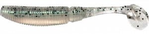 Резина съедобная соленая виброхвост TAKEDO Hunter Salt Гольян (75 мм, цвет К055, 8 шт)